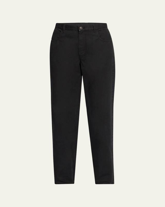 Landais Mid-Rise Straight-Leg Jeans